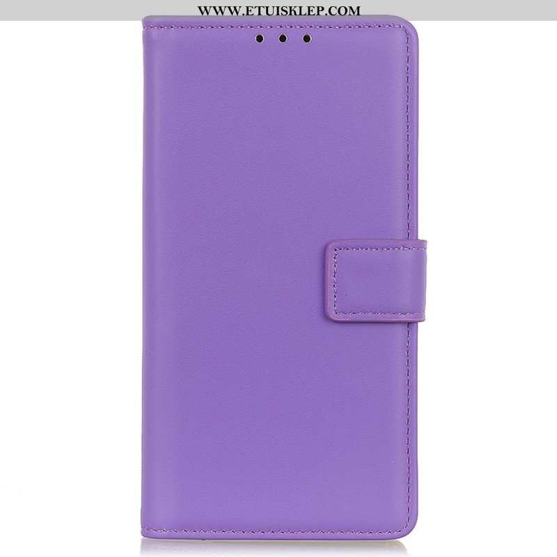 Etui Folio do Samsung Galaxy A14 / A14 5G Stylizacja Skóry